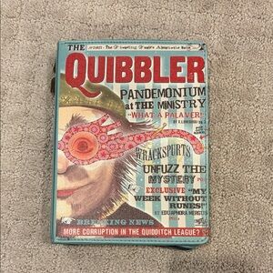 The Quibbler Magazine Cover Clutch